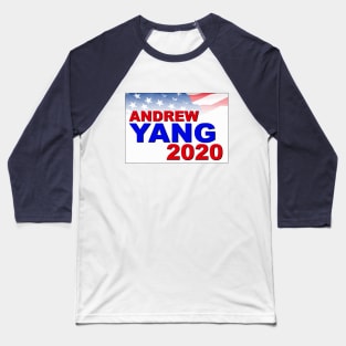 Andrew Yang for President in 2020 Baseball T-Shirt